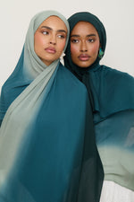 Ombre Modal Hijab - Spruce