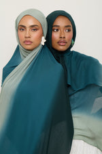 Ombre Modal Hijab - Spruce