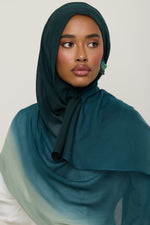 Ombre Modal Hijab - Spruce