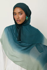 Ombre Modal Hijab - Spruce