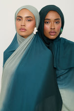 Ombre Modal Hijab - Spruce