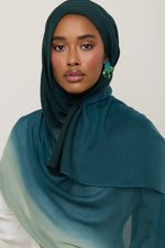 Ombre Modal Hijab - Spruce