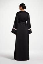 Pearl Trim Abaya