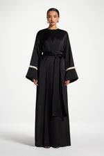 Pearl Trim Abaya