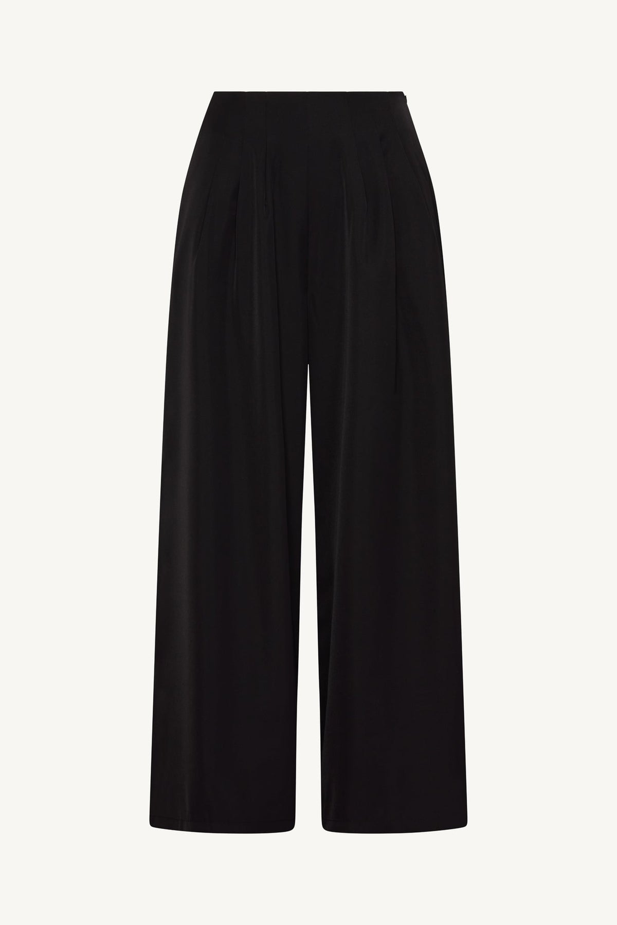 Pleat Pants - Black