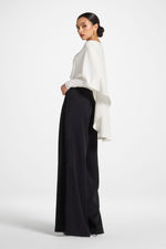 Pleat Pants - Black