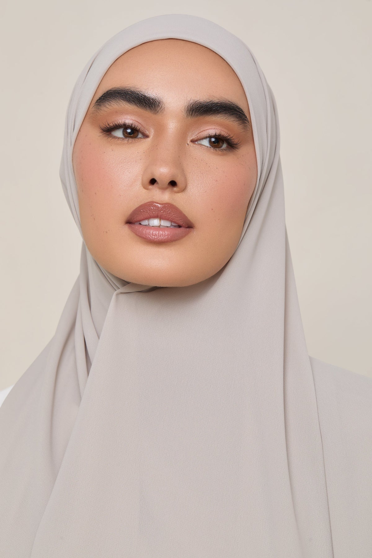 Premium Chiffon Hijab - Cloud