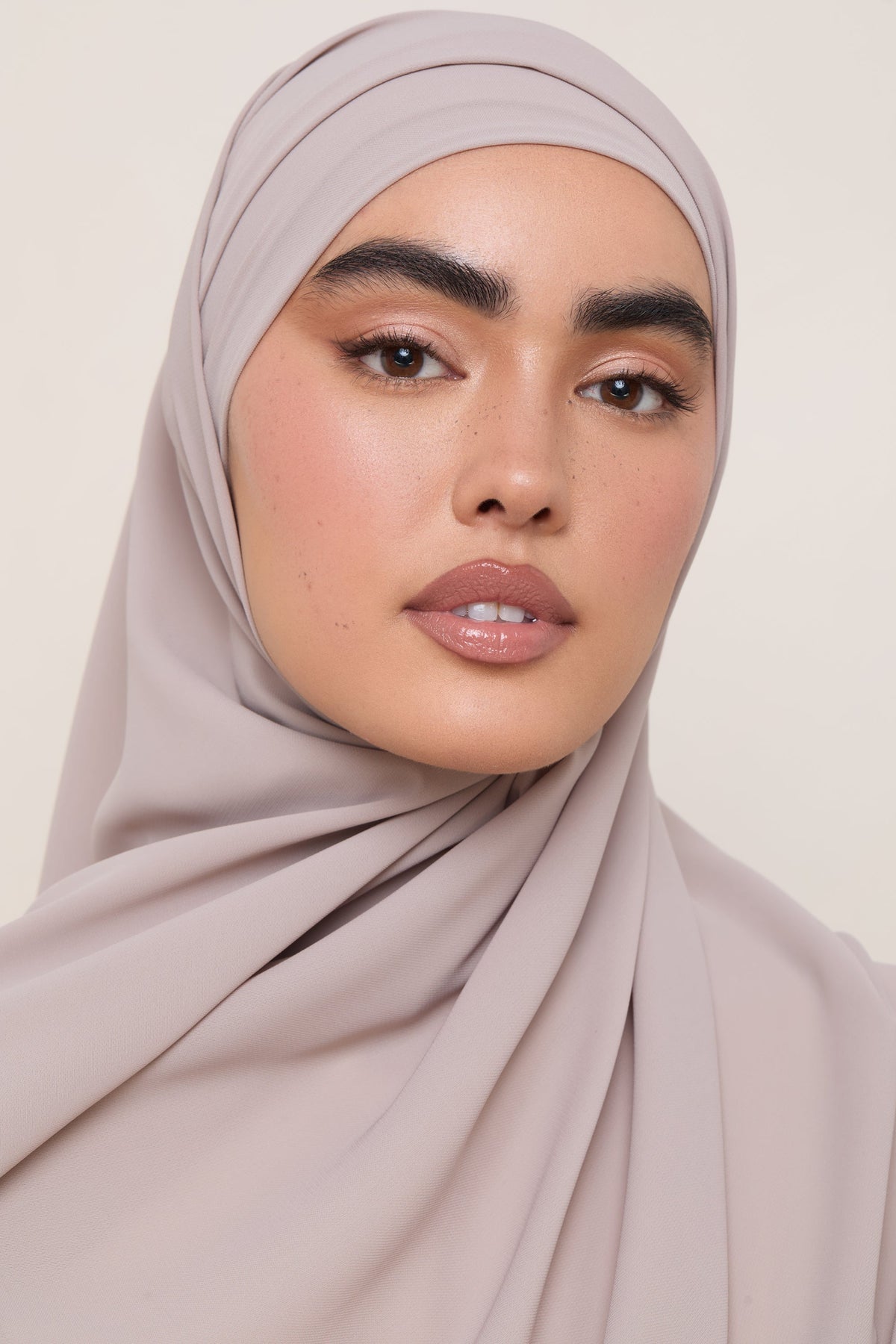Premium Chiffon Hijab - Cobblestone