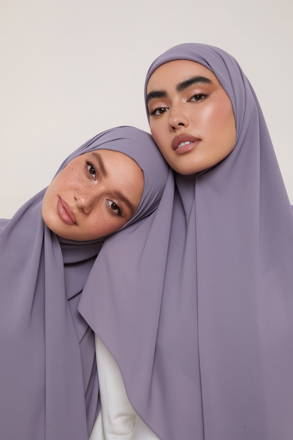 Premium Chiffon Hijab - Purple Sage
