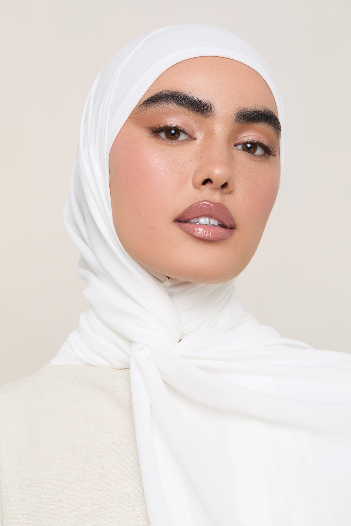 Premium Chiffon Hijab - White