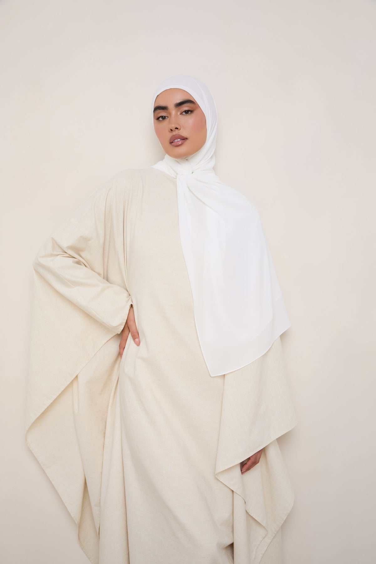 Premium Chiffon Hijab - White