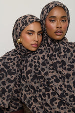 Printed Chiffon Hijab - Dune Spots