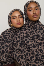 Printed Chiffon Hijab - Dune Spots