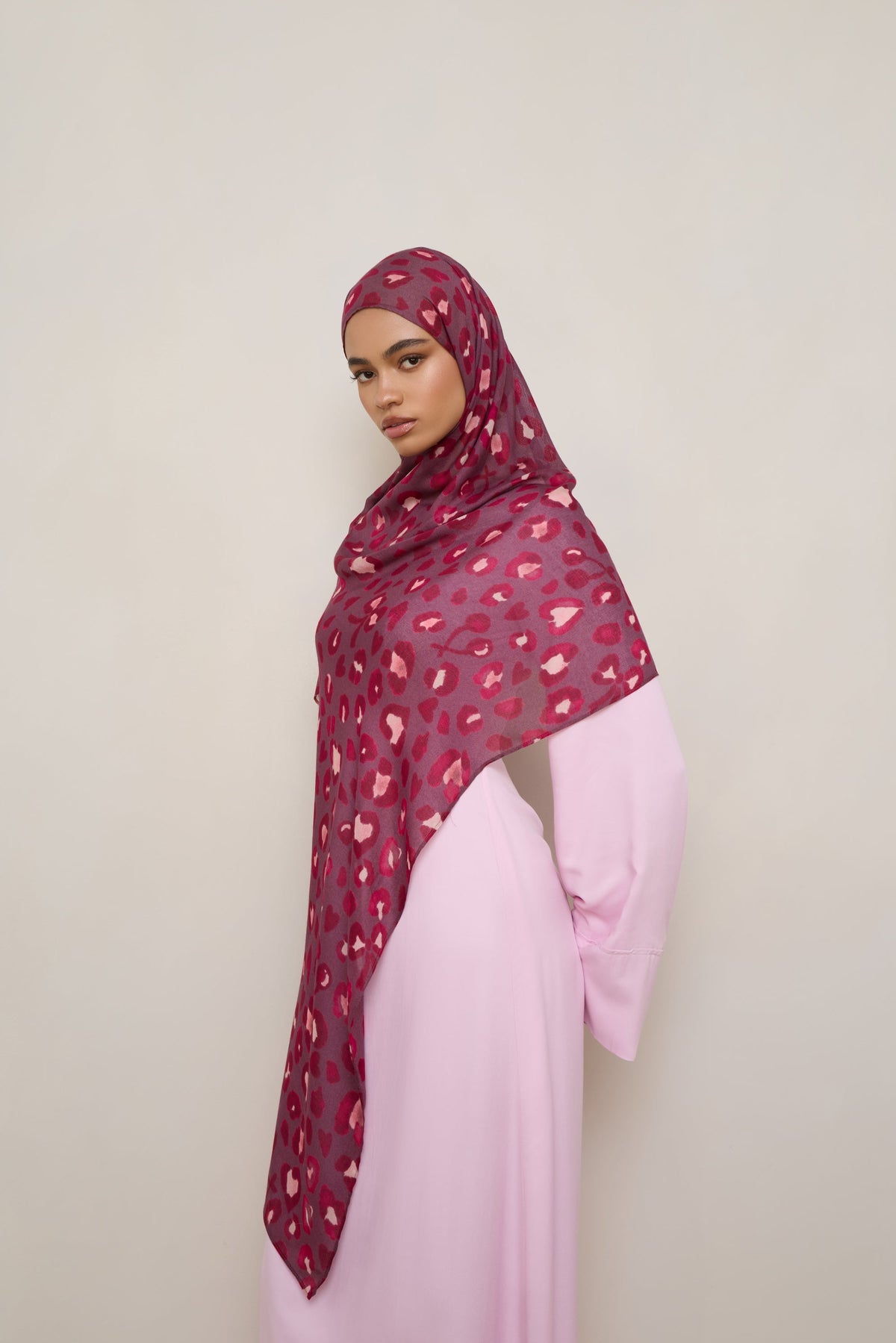 Printed Modal Hijab - Amoria
