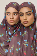 Printed Modal Hijab - Cherry Blossom