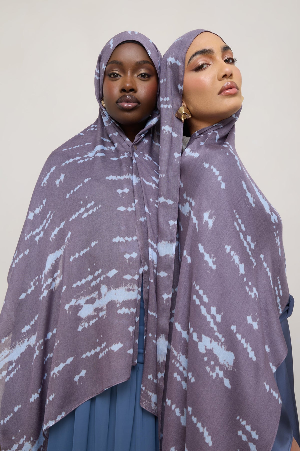 Printed Modal Hijab - Dawn Speckles