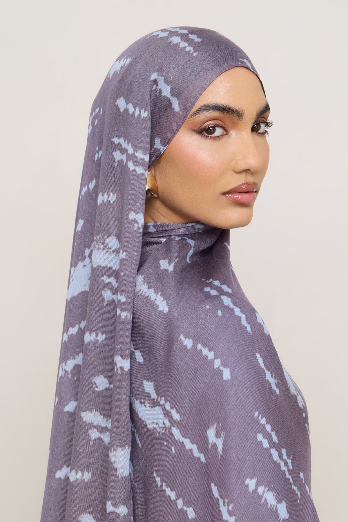 Printed Modal Hijab - Dawn Speckles