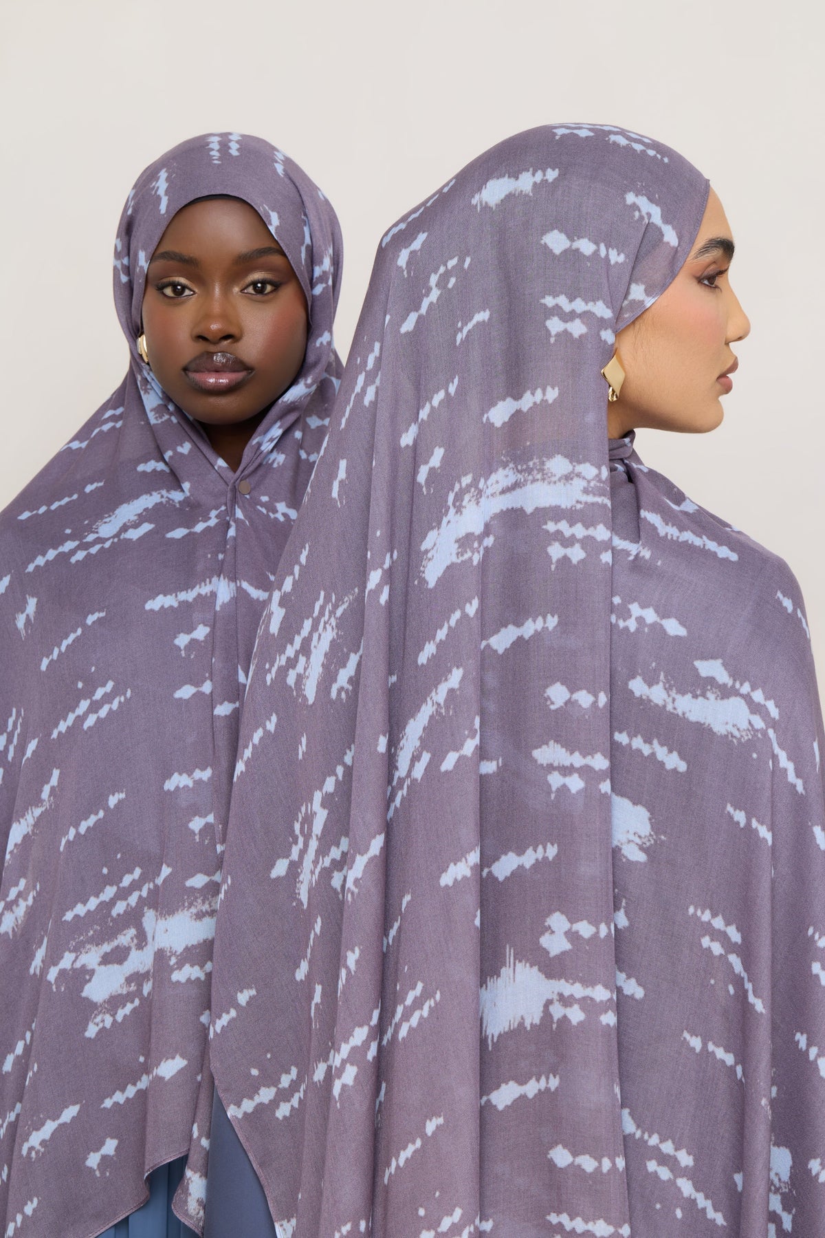 Printed Modal Hijab - Dawn Speckles