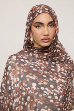 Printed Modal Hijab - Fawn Spots