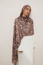 Printed Modal Hijab - Fawn Spots