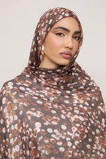 Printed Modal Hijab - Fawn Spots