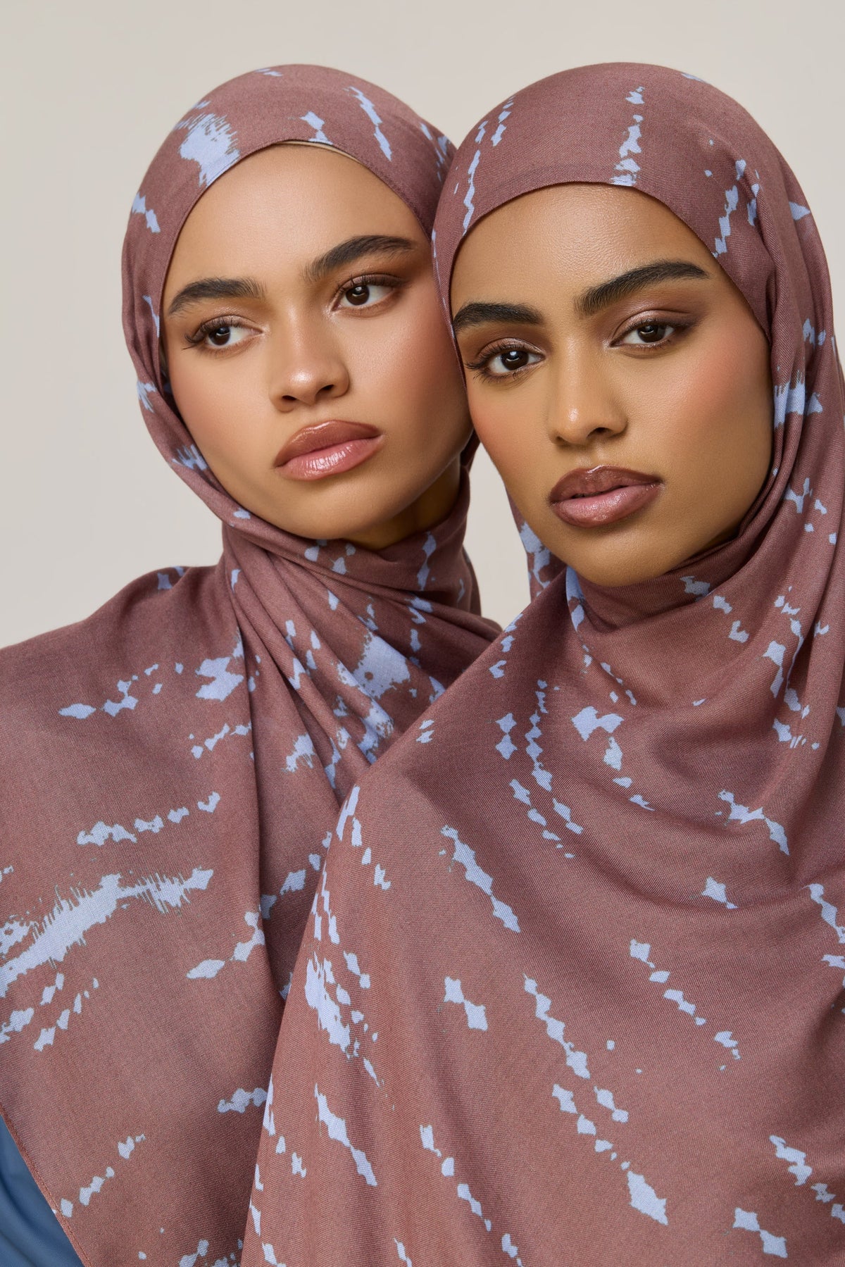 Printed Modal Hijab - Frosted Speckles