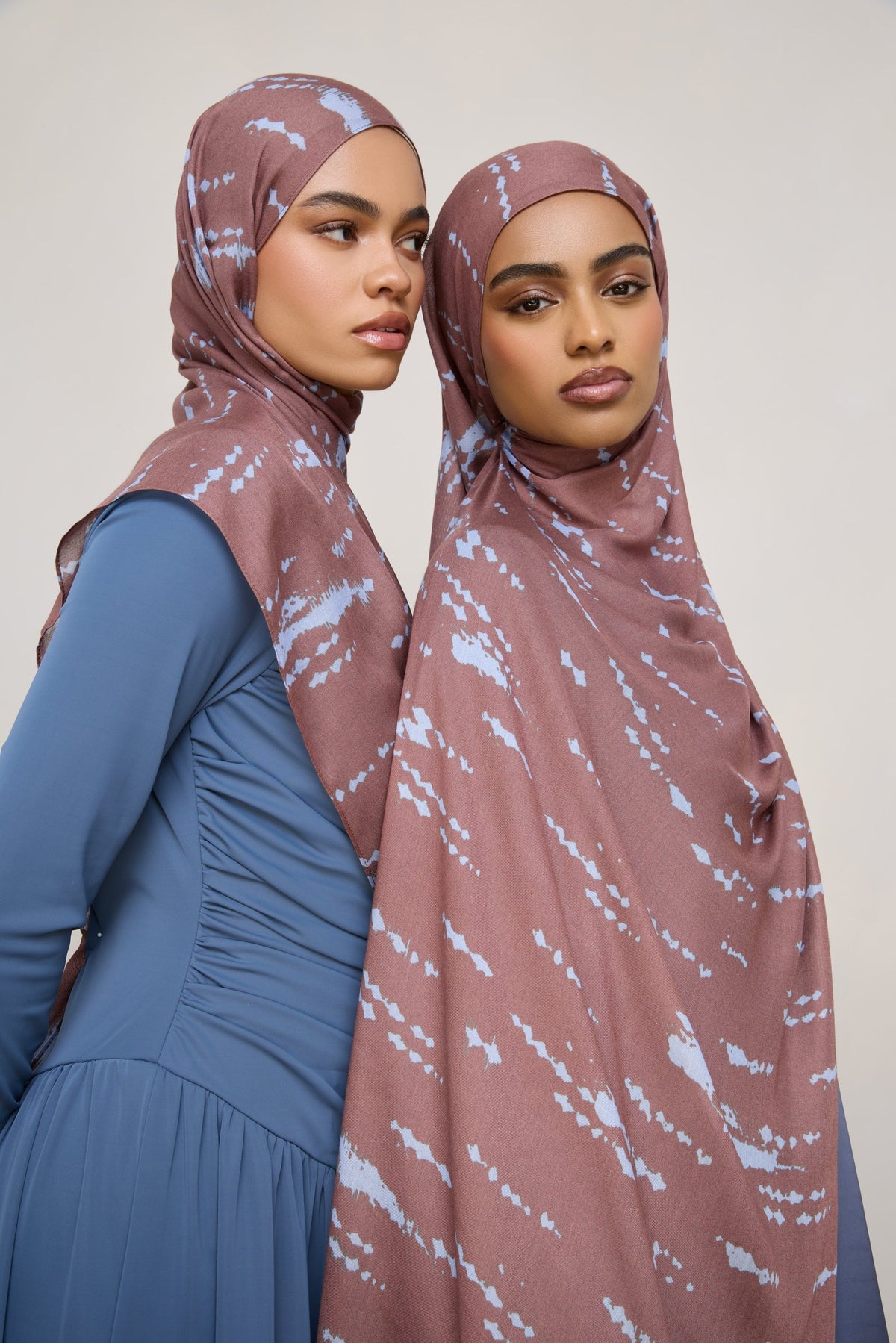 Printed Modal Hijab - Frosted Speckles