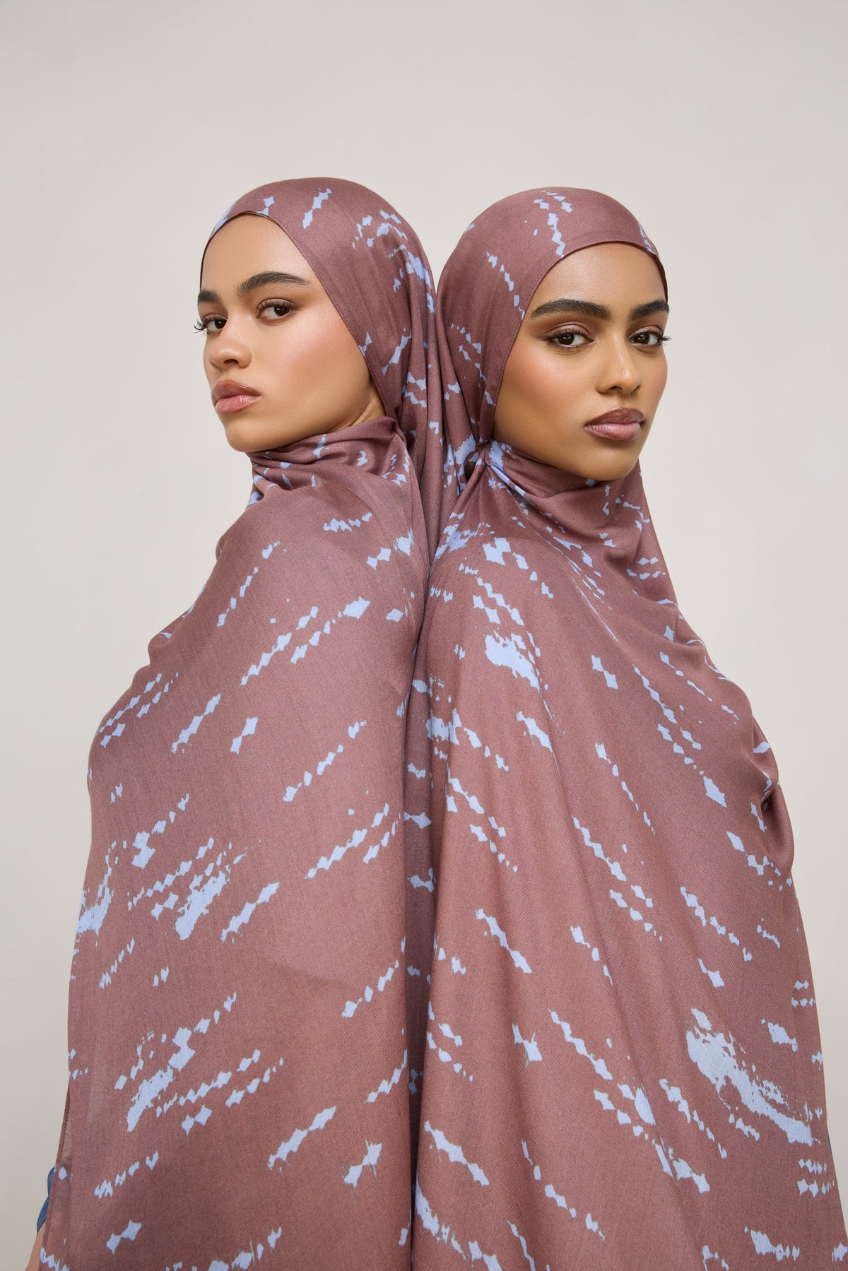 Printed Modal Hijab - Frosted Speckles