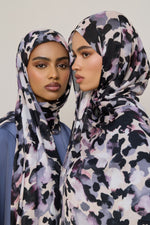 Printed Modal Hijab - Lilac Spots