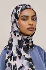 Printed Modal Hijab - Lilac Spots