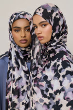 Printed Modal Hijab - Lilac Spots