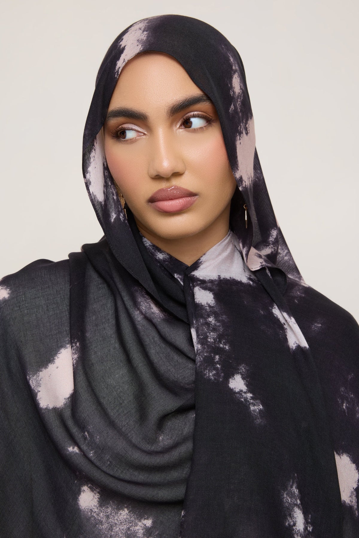 Printed Modal Hijab - Meteor Shower