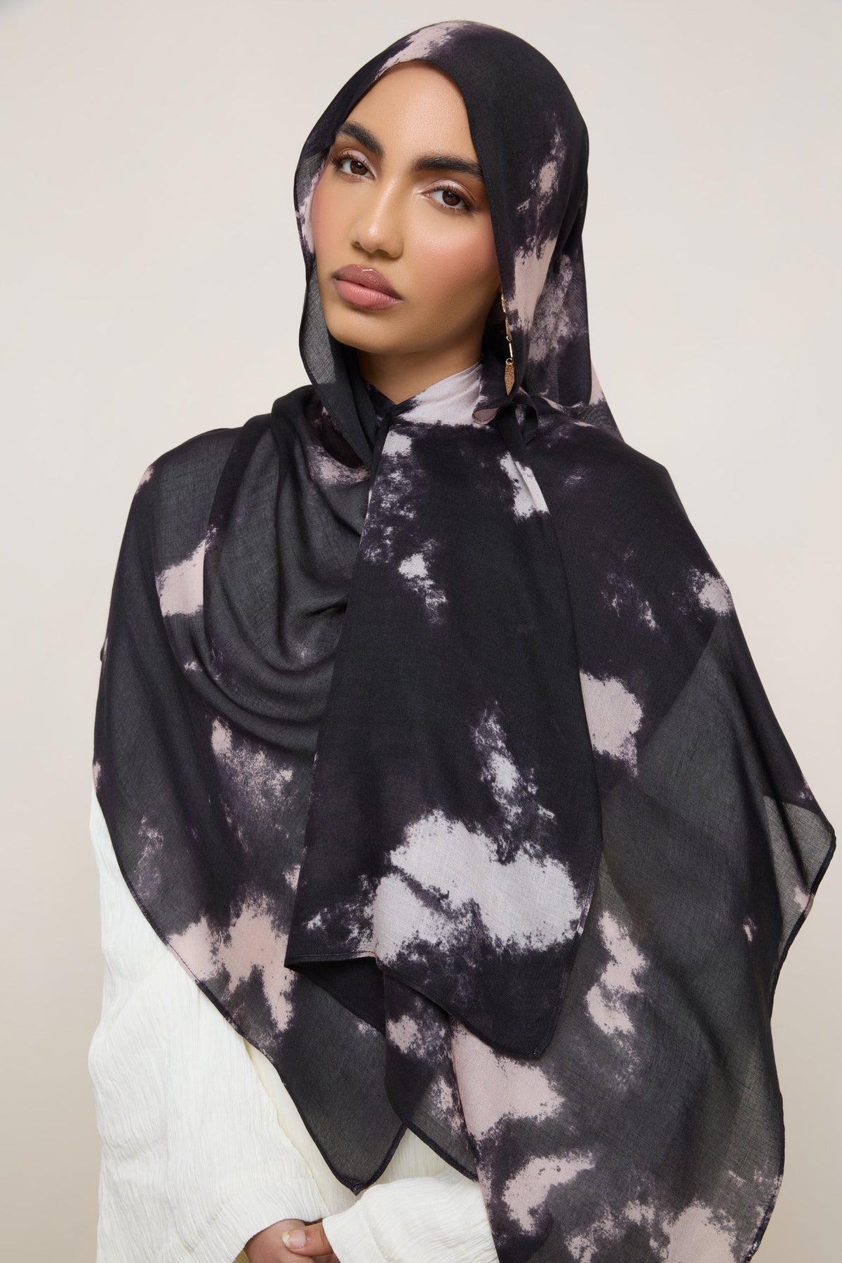 Printed Modal Hijab - Meteor Shower
