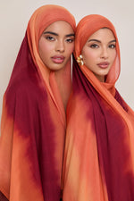Printed Modal Hijab - Summer Sunset