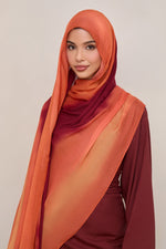 Printed Modal Hijab - Summer Sunset