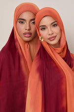 Printed Modal Hijab - Summer Sunset