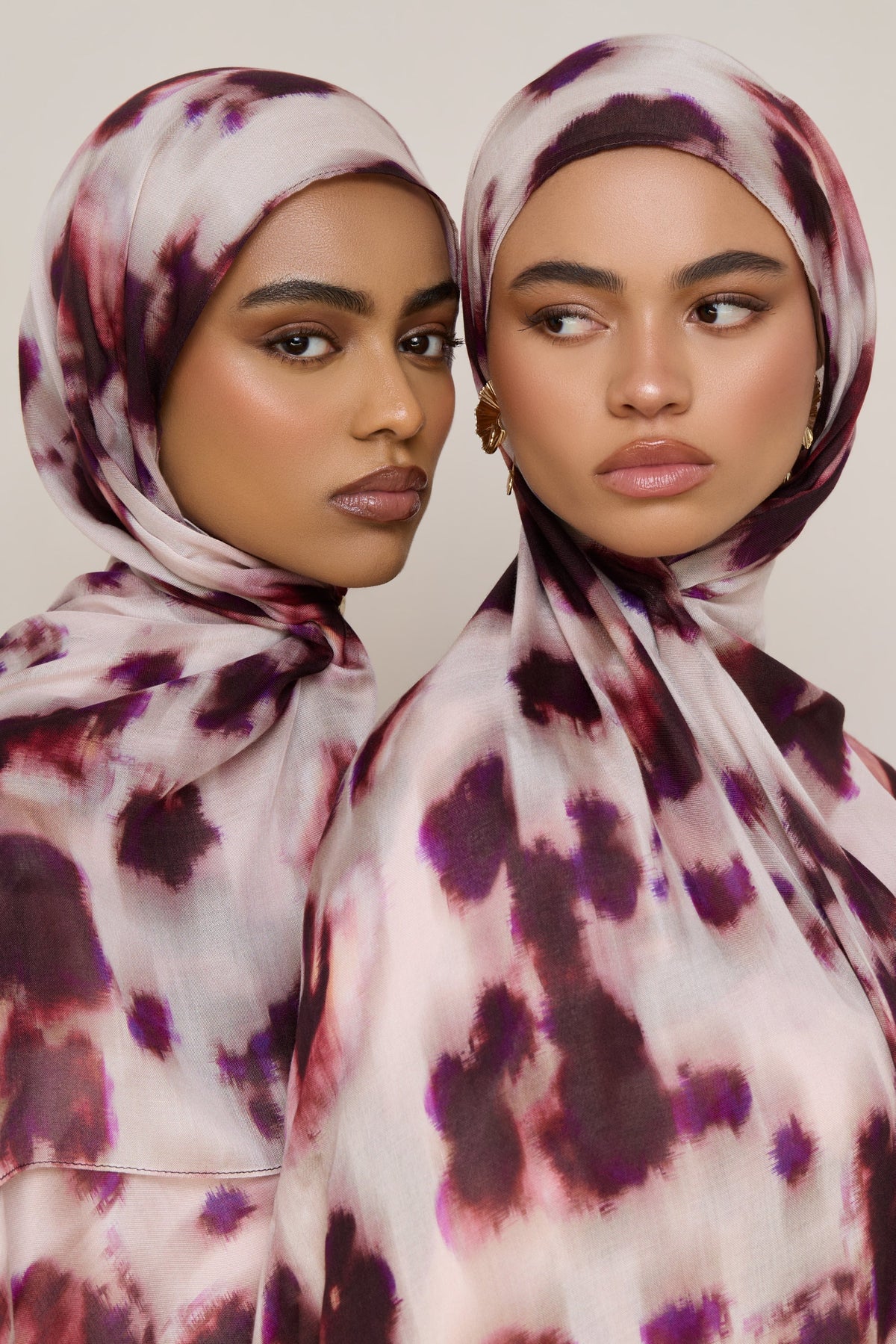 Printed Modal Hijab - Velour
