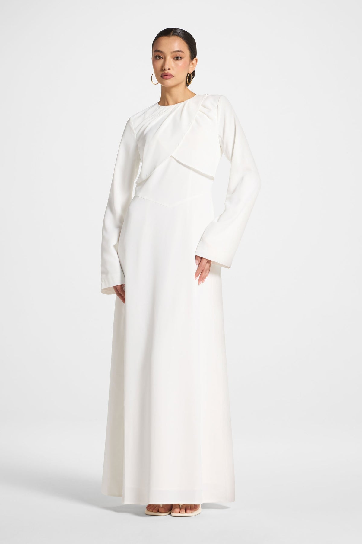 Rana Maxi Dress - White