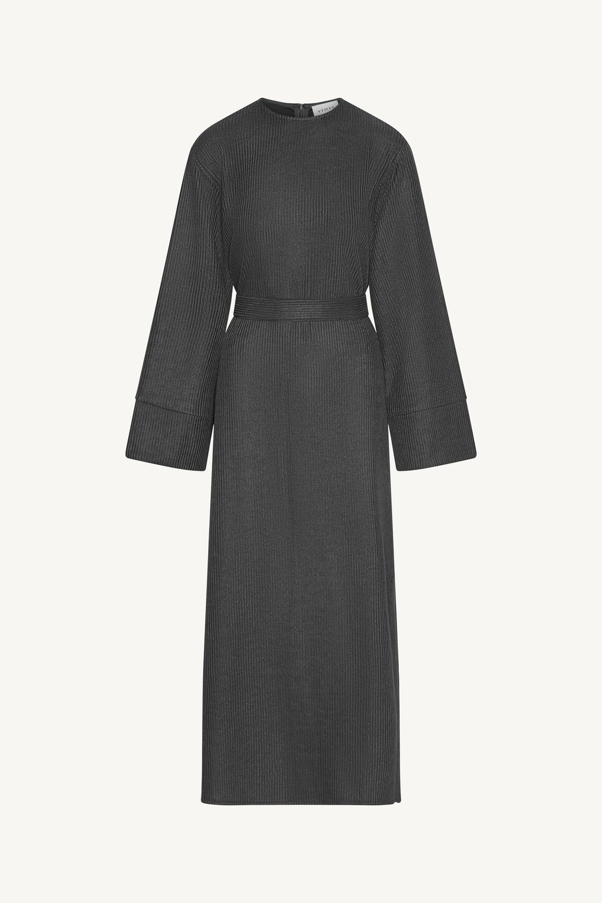 Relaxed Knit Maxi Dress - Iron