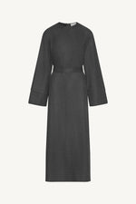 Relaxed Knit Maxi Dress - Iron