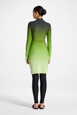 Rouched Swim Tunic - Marine Ombre