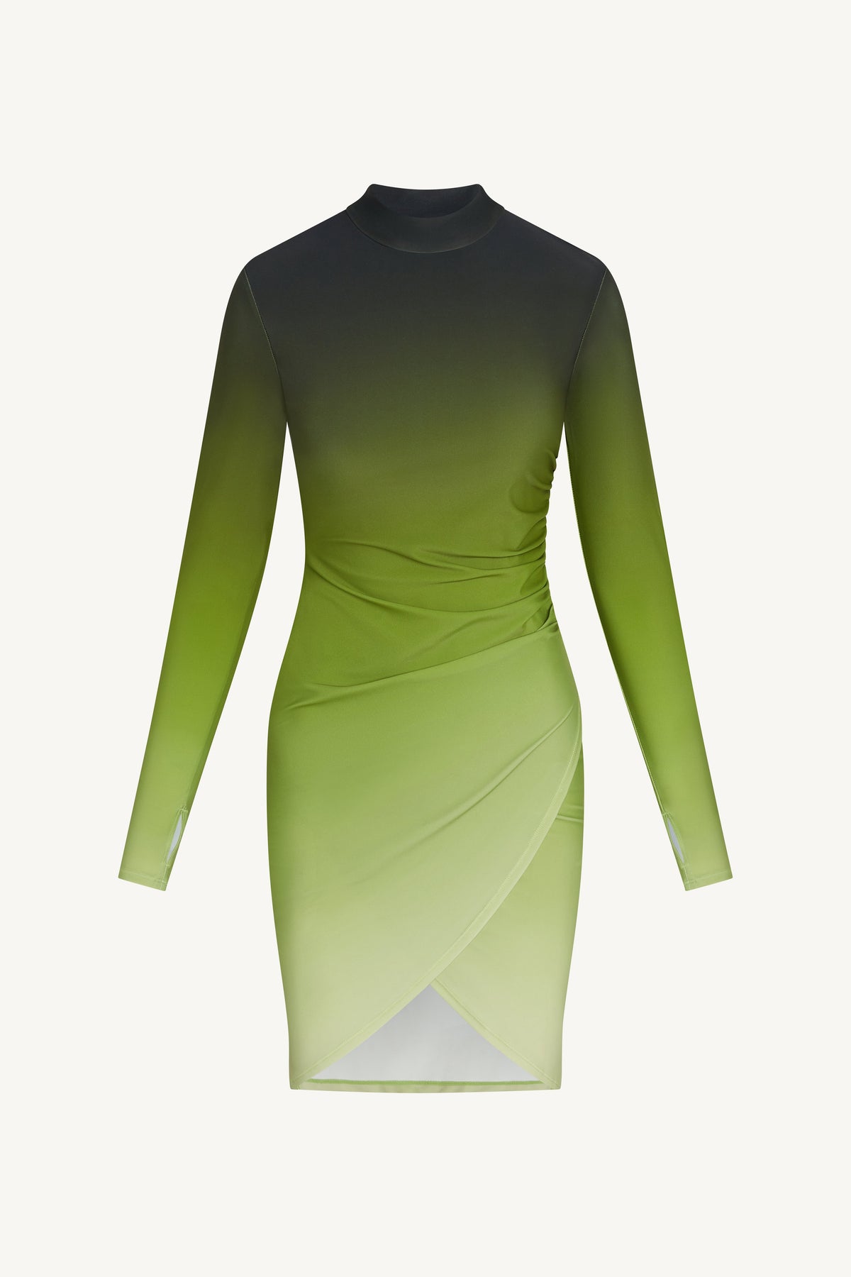 Rouched Swim Tunic - Marine Ombre