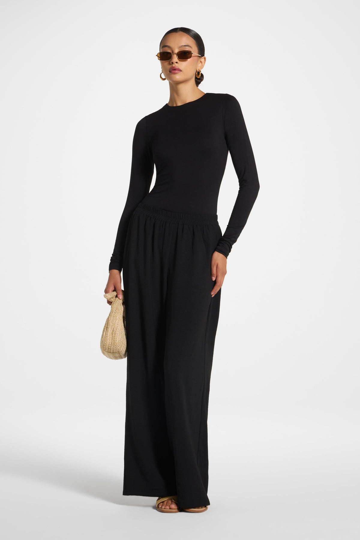 Safina Resort Pant - Black