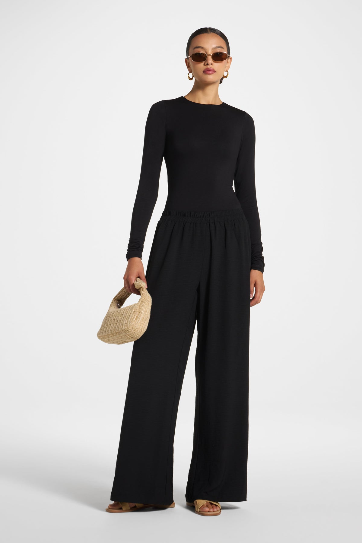 Safina Resort Pant - Black