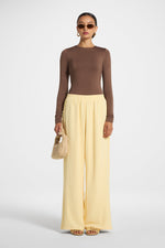 Safina Resort Pant - Butter