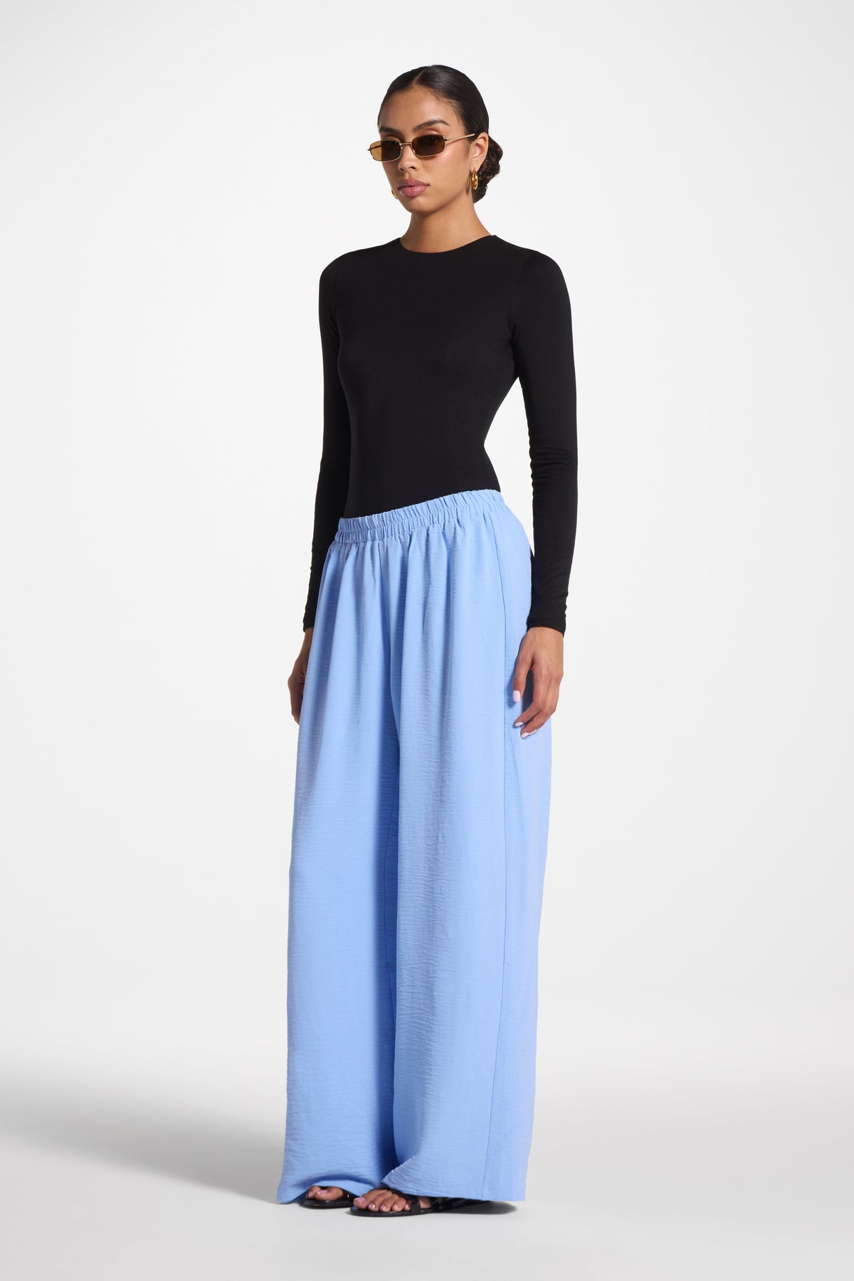 Safina Resort Pant - Riviera Blue