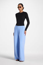 Safina Resort Pant - Riviera Blue
