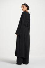 Safina Side Slit Tunic - Black