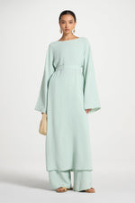 Safina Side Slit Tunic - Mint