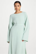 Safina Side Slit Tunic - Mint